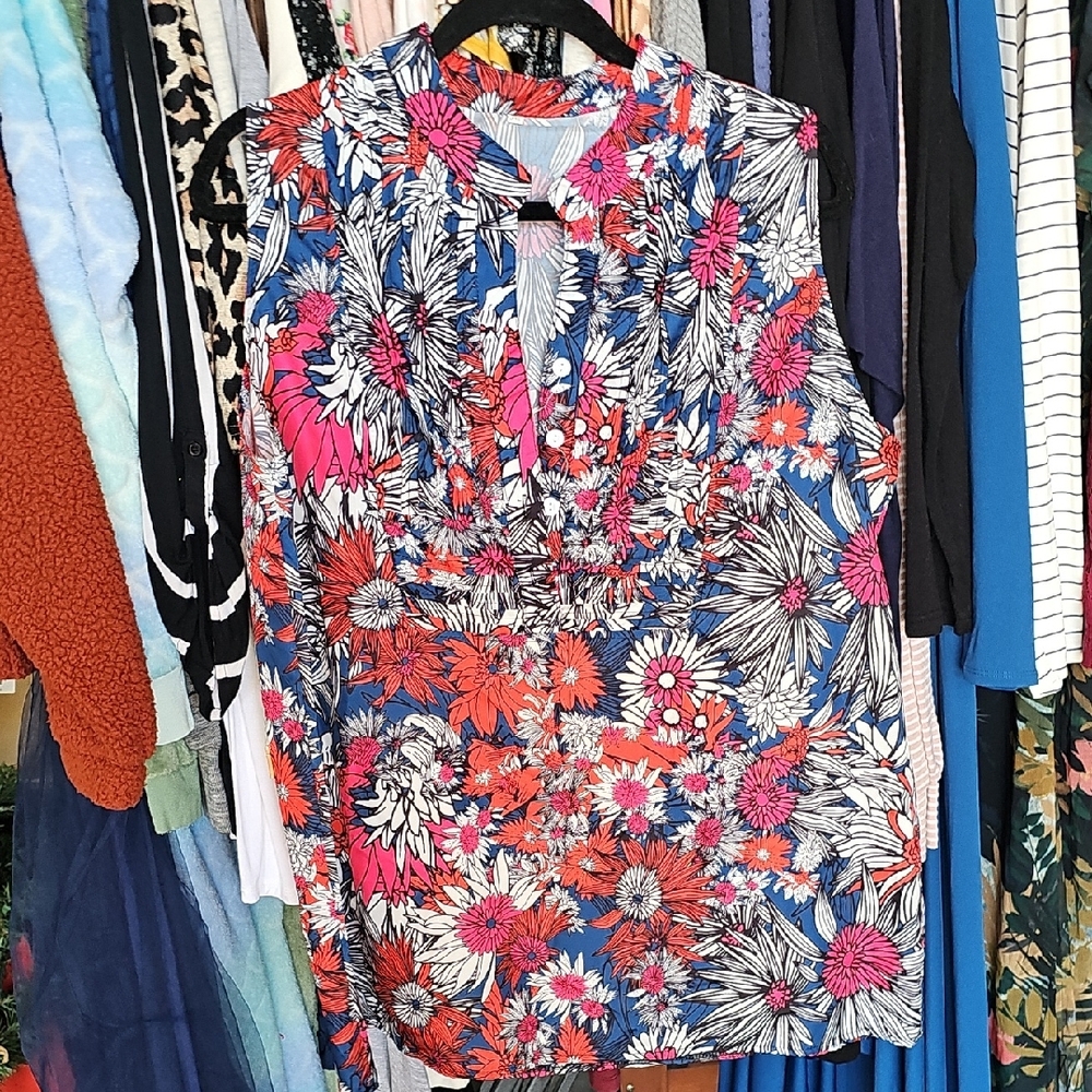 Floral Sleeveless Dress